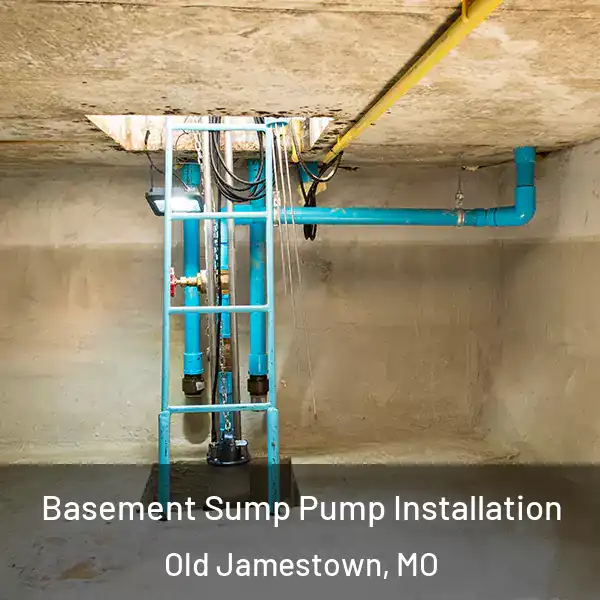  Basement Sump Pump Installation Old Jamestown, MO