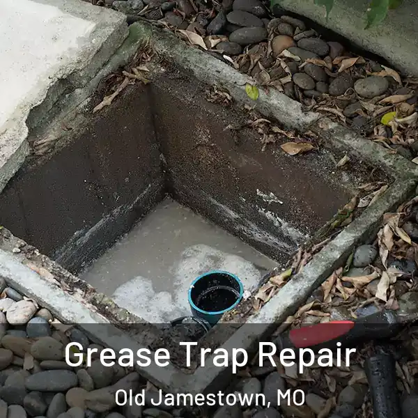  Grease Trap Repair Old Jamestown, MO