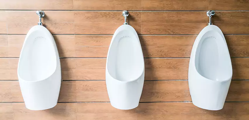 Urinal Drain Installation in Old Jamestown