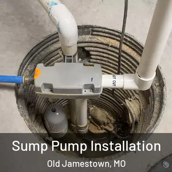  Sump Pump Installation Old Jamestown, MO