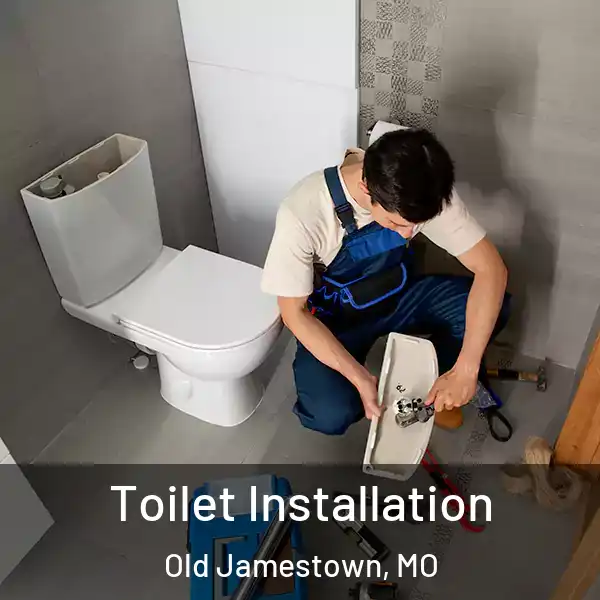  Toilet Installation Old Jamestown, MO