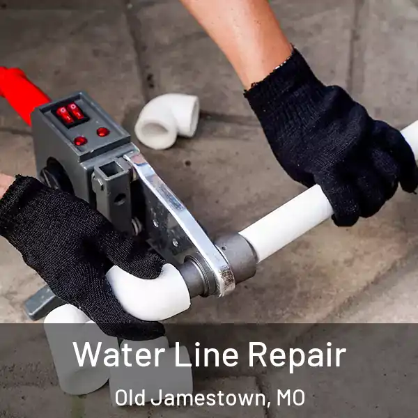  Water Line Repair Old Jamestown, MO
